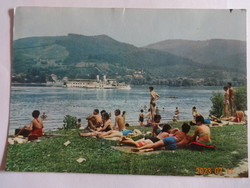 Old postcard: Dümös, Danube Bend (1966)