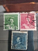 Czechoslovakia, 1932, tyrs- 100th anniversary series