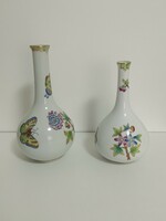 A pair of Herend Victoria patterned vases