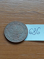 Germany 5 euro cent 2002 / d 686