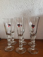 German rastal champagne glass set