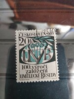 Czechoslovakia, 1963, cultural events, 20 pennies