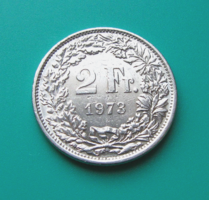 Svájc  - 2 frank  - 1973