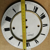 Wall clock porcelain / enamel dial for quarter strike mechanism 9.