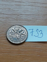 Canada 1 cent 1969 ii. Queen Elizabeth, bronze 733