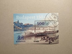 Magyarország-Budapest 150 éves blokk 2023