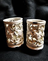 Angel candle holders in a pair - the angels hold a heart, the price applies to 2 pieces!