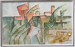 Karel benetka (Czech) - abstract watercolor