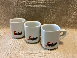 Segafredo porcelain coffee cups