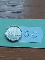 Argentina 1 centavo 1973 alu. Salt