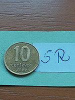 Argentina 10 centavos 2006 aluminum bronze sr