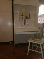 Modern makeup/dressing table with mirror