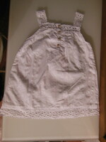 Dress - zara - 48 x 43 cm - cotton canvas - snow white - flawless