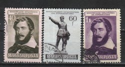 Pecsételt Magyar 1878 MPIK 1325-1327  Kat. ár   200 Ft
