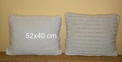 Knitted decorative cushion covers
