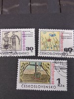 Csehszlovákia, 1968, Terezíni gyermekrajzok a lágerból, teljes sor