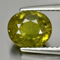 Real, 100% natural lime green demantoid garnet gemstone 2.27ct (si1) - extra curiosity!!!
