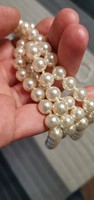 String of pearls with bracelet