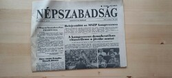 1989.október 11. Népszabadság . SZÜLETÉSNAPRA is