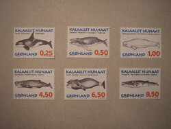 Greenland fauna, mammals, whales 1996