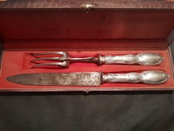 Antique French Solid Silver Cutlery Set