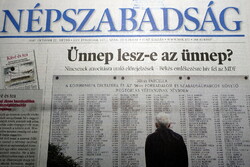 2007 October 22 / people's freedom / newspaper - Hungarian / daily. No.: 25619