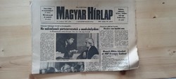 35. For his birthday, October 20, 1989. Hungarian newspaper for his birthday