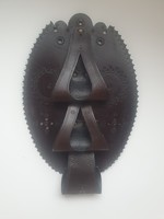 Retro leather wall decoration - holder