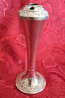 Ezüstözött váza, kecses potpouri (M4523)