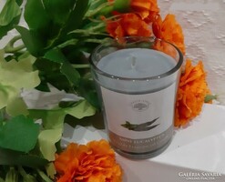 Vegan Indian scented candle made from pure plant ingredients like eucalyptus
