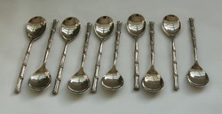 Italian silver-plated mocha spoons 10 pcs