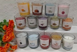 Heavenly vegan Indian scented candles made from pure plant ingredients in 18 different scents