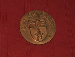 Bronze medal for sports in the city of Dabas - created by Frigyes Janzer