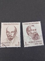Csehszlovákia 1980, Lenin és Engels sor