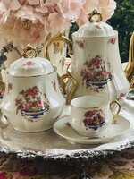 French porcelain cappuccino set.