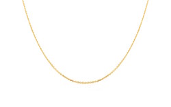14 K gold necklace 42.5 Cm long, 2.20 Gr