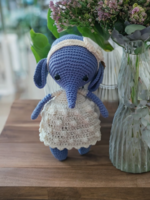 Crocheted elephant