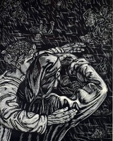Béla Gy. Szabó (1905-1985): scene from Dante 1963