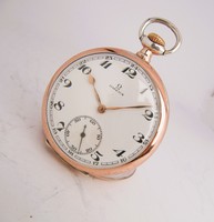 Antique omega silver pocket watch, 1920s