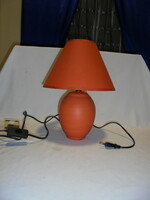 Vintage MASSIVE narancs színű asztali lámpa, éjjelilámpa - újszerű