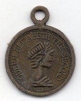 Great Britain II. Queen Elizabeth pendant