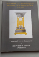Book rarity: designs for gilt bronze objects of the French Restoration, 1814-1830 (English)