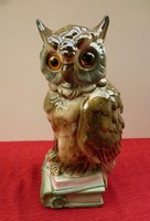 Ceramic owl figure. You can also make a lamp out of it. (V3)