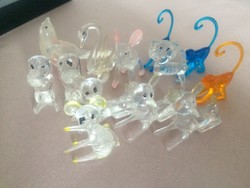 Retro acrylic toy pack animals