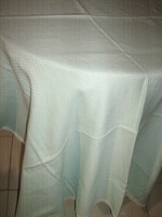 Tiny woven tablecloth with beautiful lacy edges