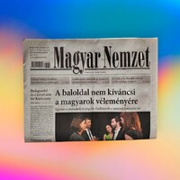 2010 October 8 / Hungarian nation / newspaper - Hungarian / daily. No.: 26933