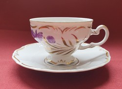 Weimar German porcelain coffee tea set cup saucer plate