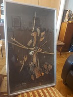 Juhász Erika síkplasztika 2., NAGY MÉRET!!!