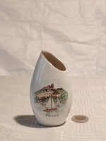 Small aquincum porcelain vase-balaton tihány