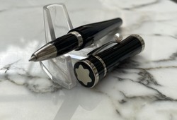 Montblanc greta garbo ballpoint pen with genuine pearls
